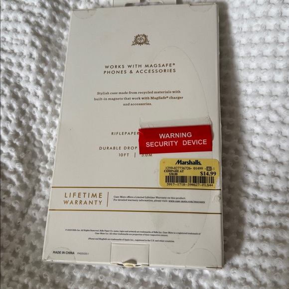 Rifle Paper Co. Floral iPhone 13/12 Pro Max Case - Pink and Green - Picture 3 of 5